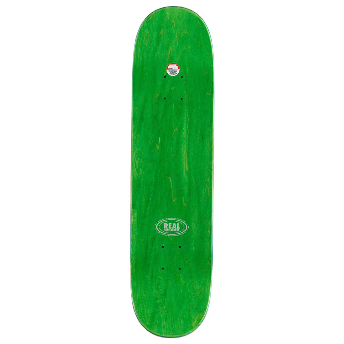 Real Ishod Mariposa Chrome Redux Twin Tail Skateboard Deck - Maroon - 8.00" - Image 2