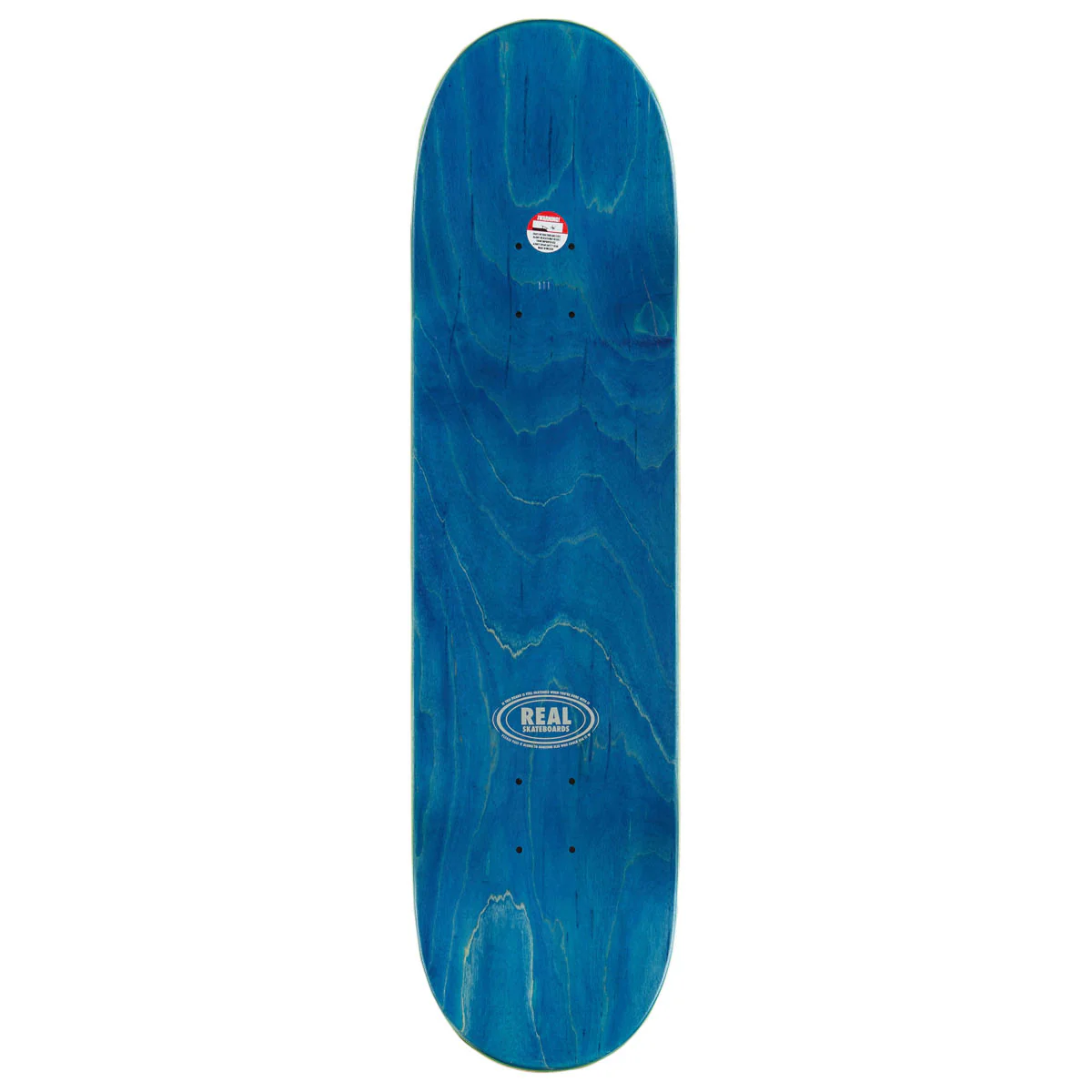 Real Ishod Mariposa Chrome Redux Twin Tail Skateboard Deck - Navy - 8.25" - Image 2