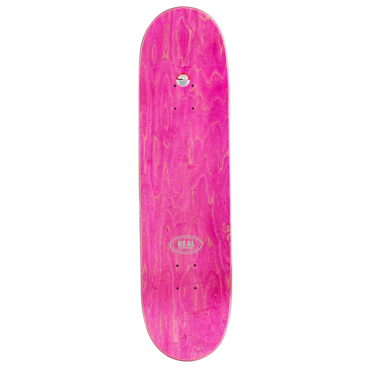 Real Kyle Engraved Skateboard Deck - White - 8.38" - Image 2