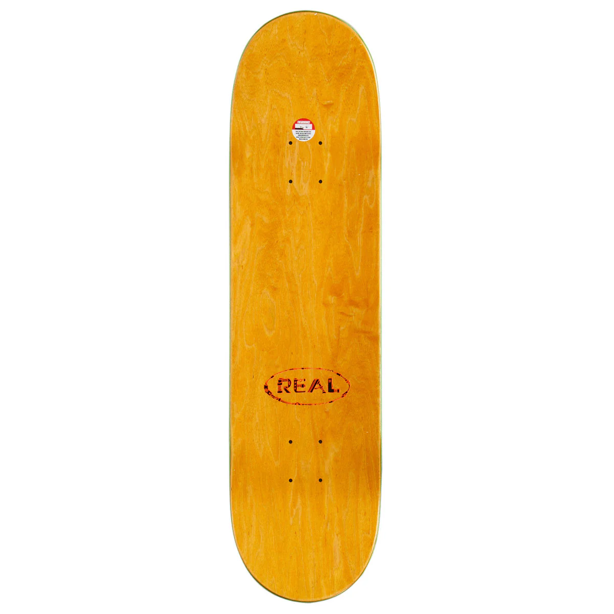 Real Mason Artificial Skateboard Deck - Cream - 8.28" - Image 2