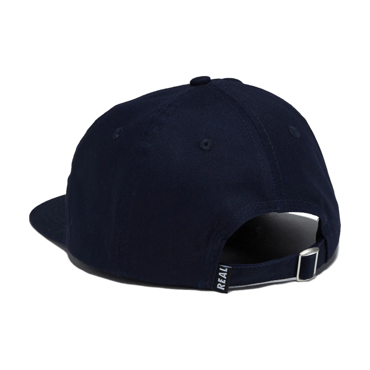Real Oval Emb Hat - Navy/Red/White - Image 2