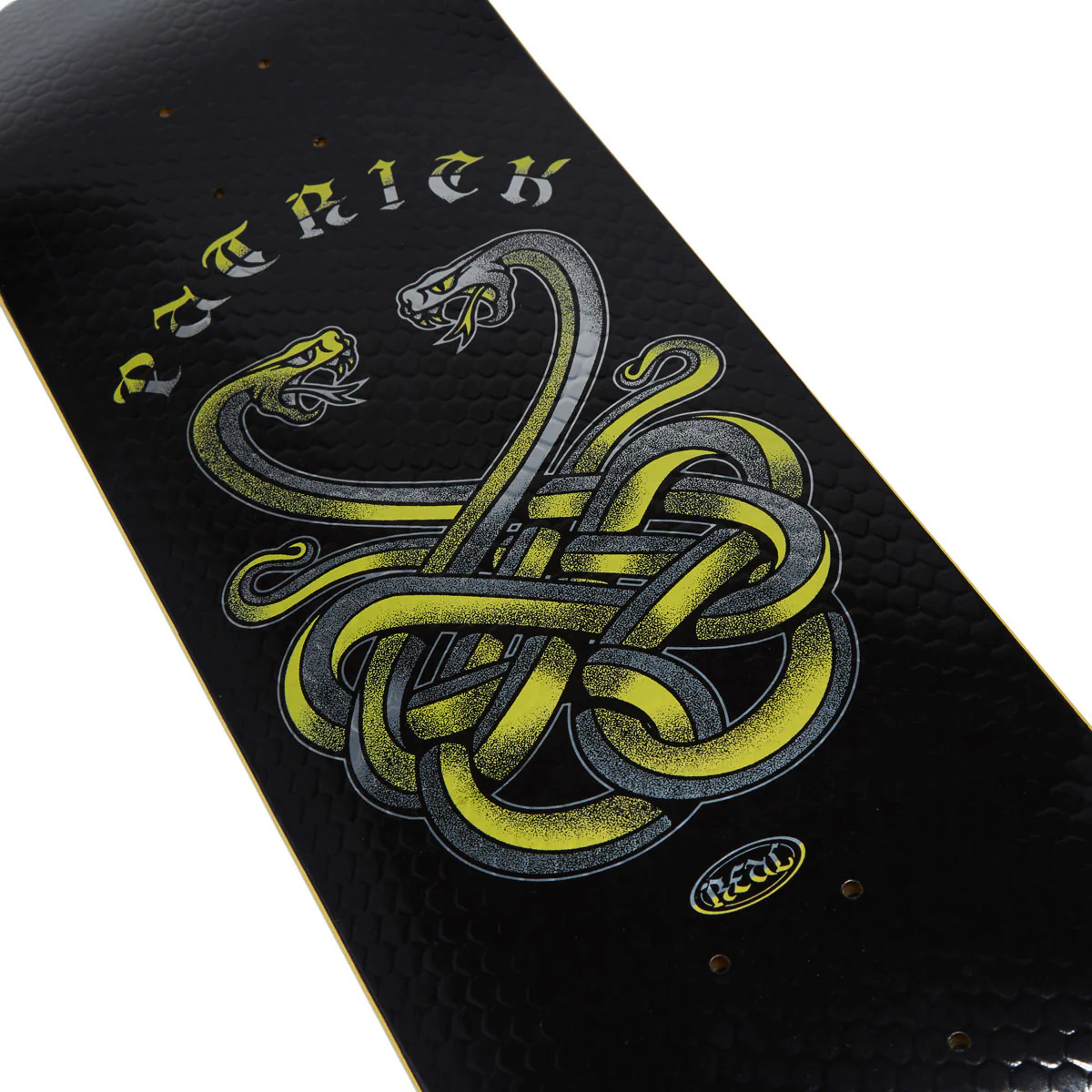 Real Praman Fight Full SE Skateboard Deck - Black - 8.38" - Image 3