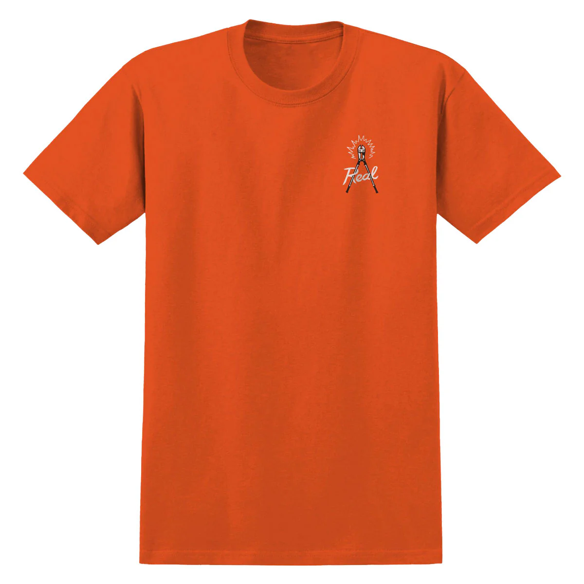 Real Spot Conservators T-Shirt - Orange/White/Black - Image 2