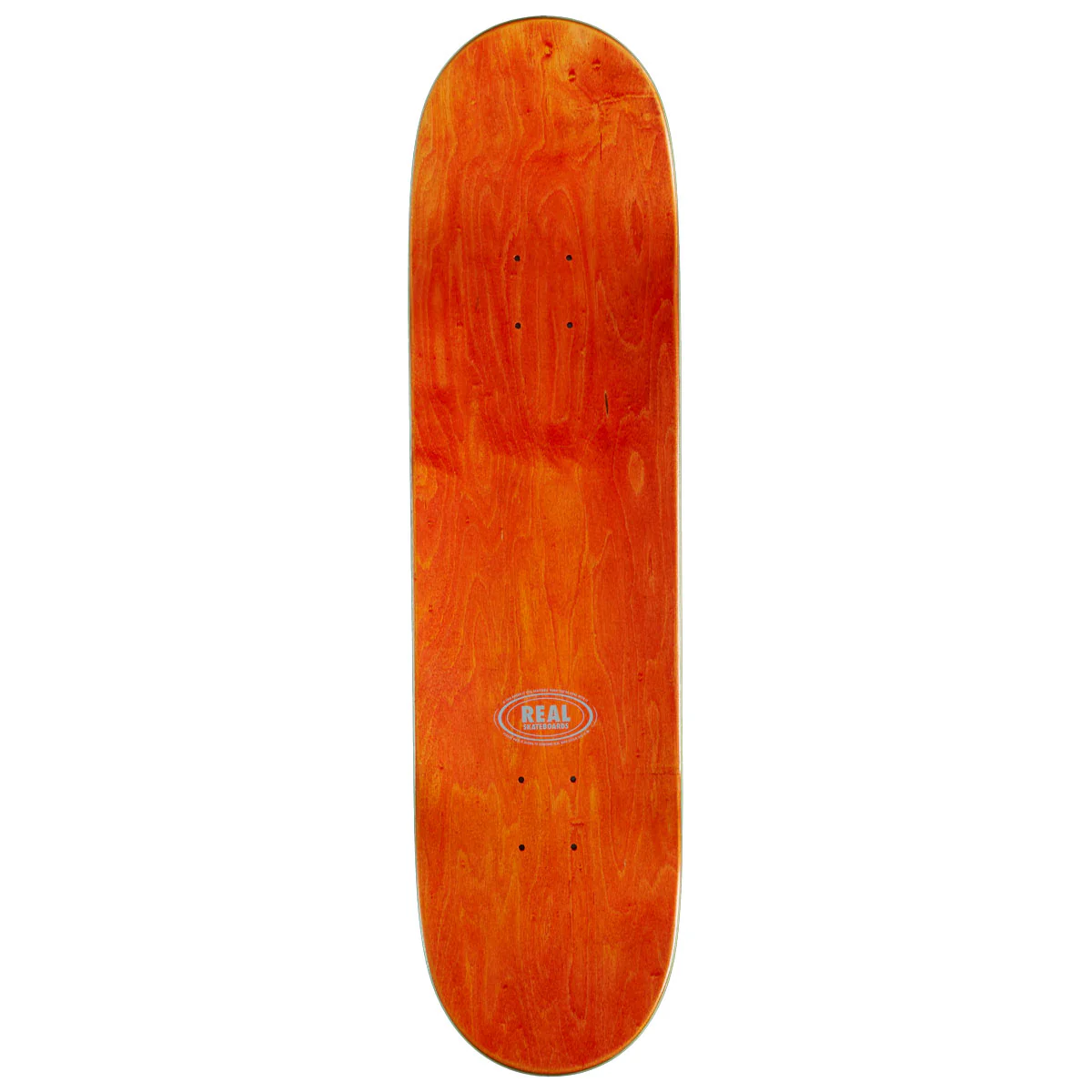 Real Wilkins Key Of Life Skateboard Deck - Orange - 8.50" - Image 2