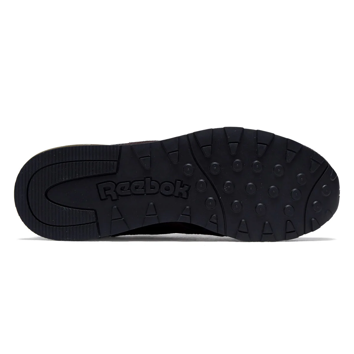 Reebok Classic Nylon 89 Shoes - Washed Black/Black/Black Cherry - Image 4