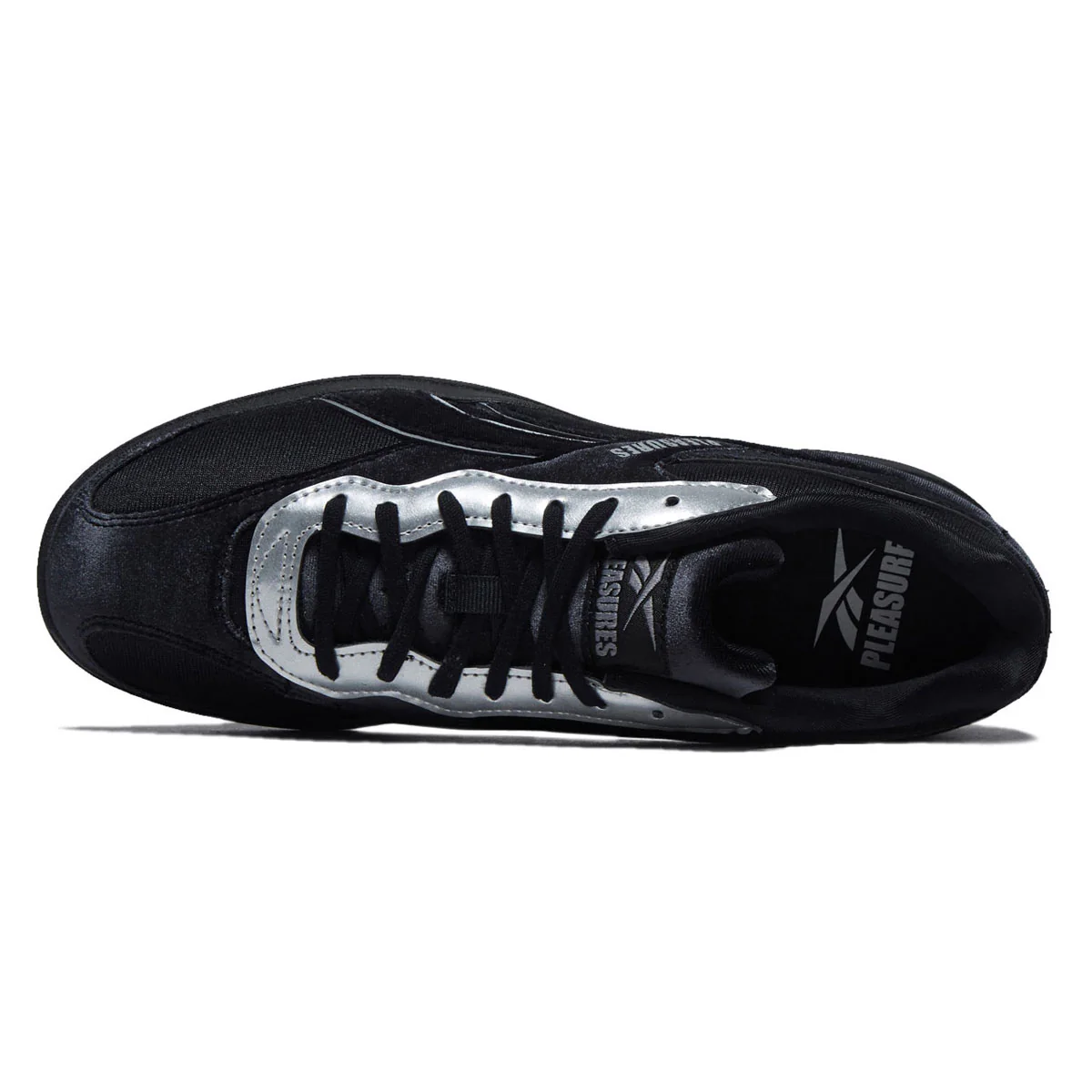 Reebok x Pleasures Hammer Street Shoes - Black/Silver/Black - Image 3