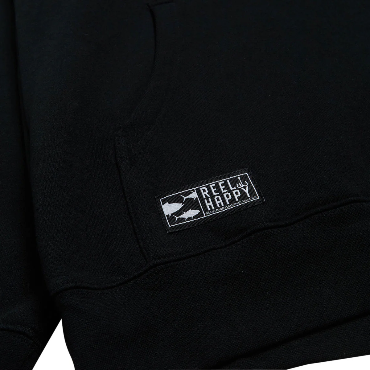Reel Happy Birds Nest Hoodie - Black - Image 5