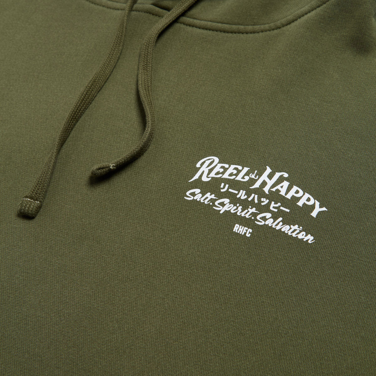 Reel Happy Hanten No Aru Hoodie - Pigment Army - Image 3