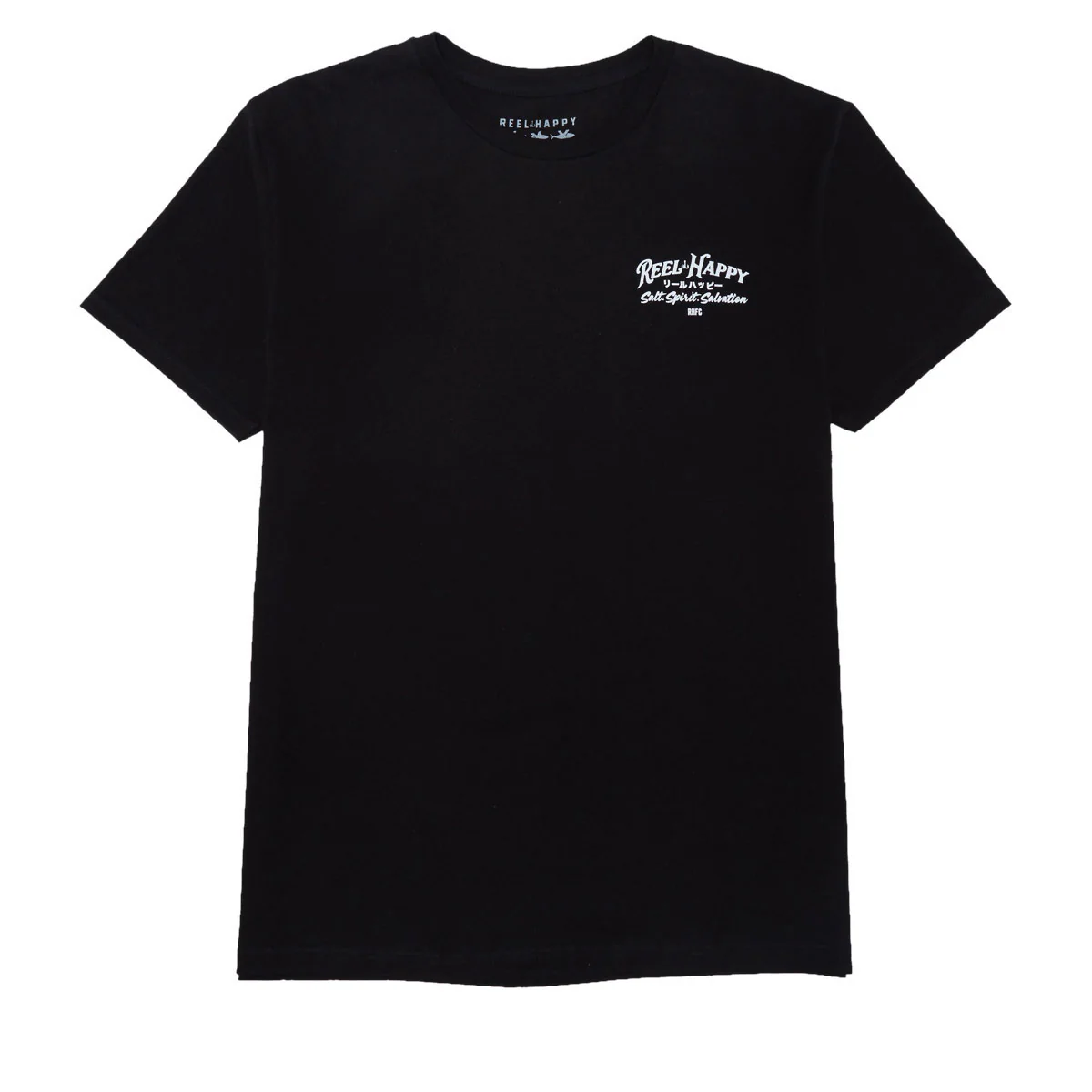 Reel Happy Hanten No Aru T-Shirt - Black - Image 2