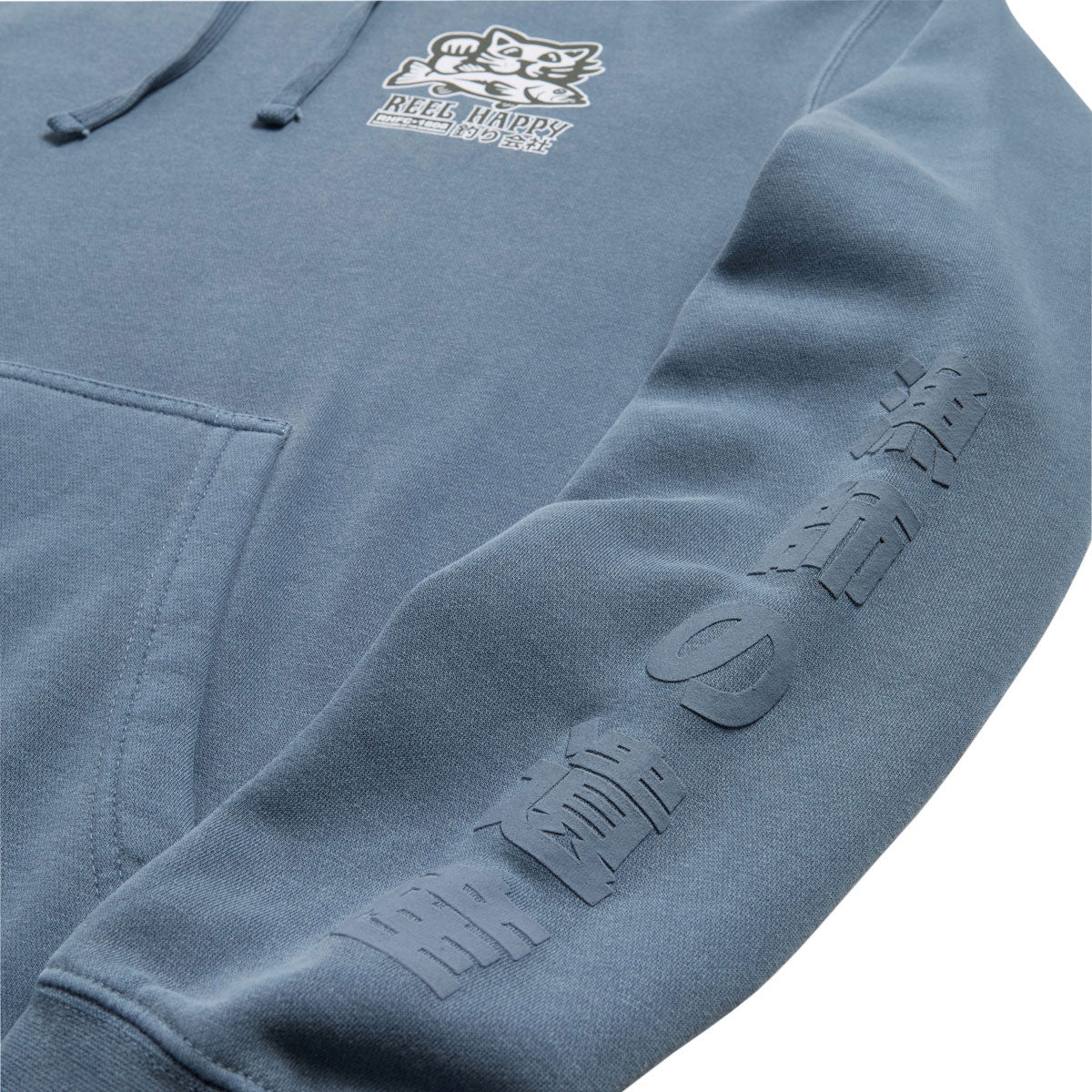Reel Happy Masu Hoodie - Pigment Slate - Image 2