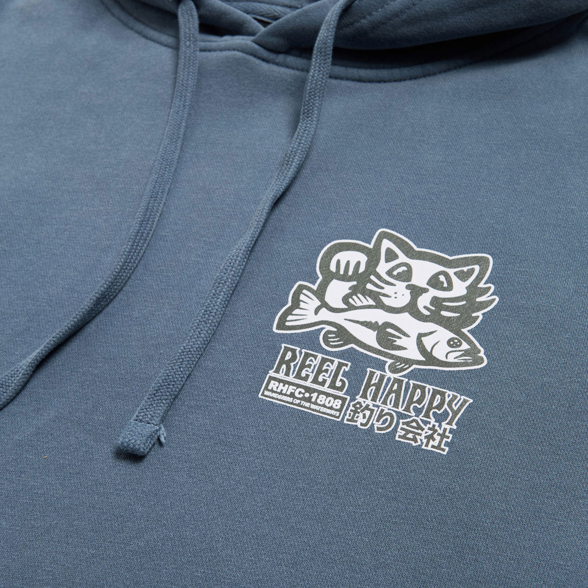 Reel Happy Masu Hoodie - Pigment Slate - Image 3