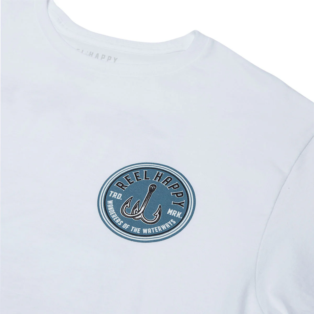 Reel Happy Night Trippers T-Shirt - White - Image 3