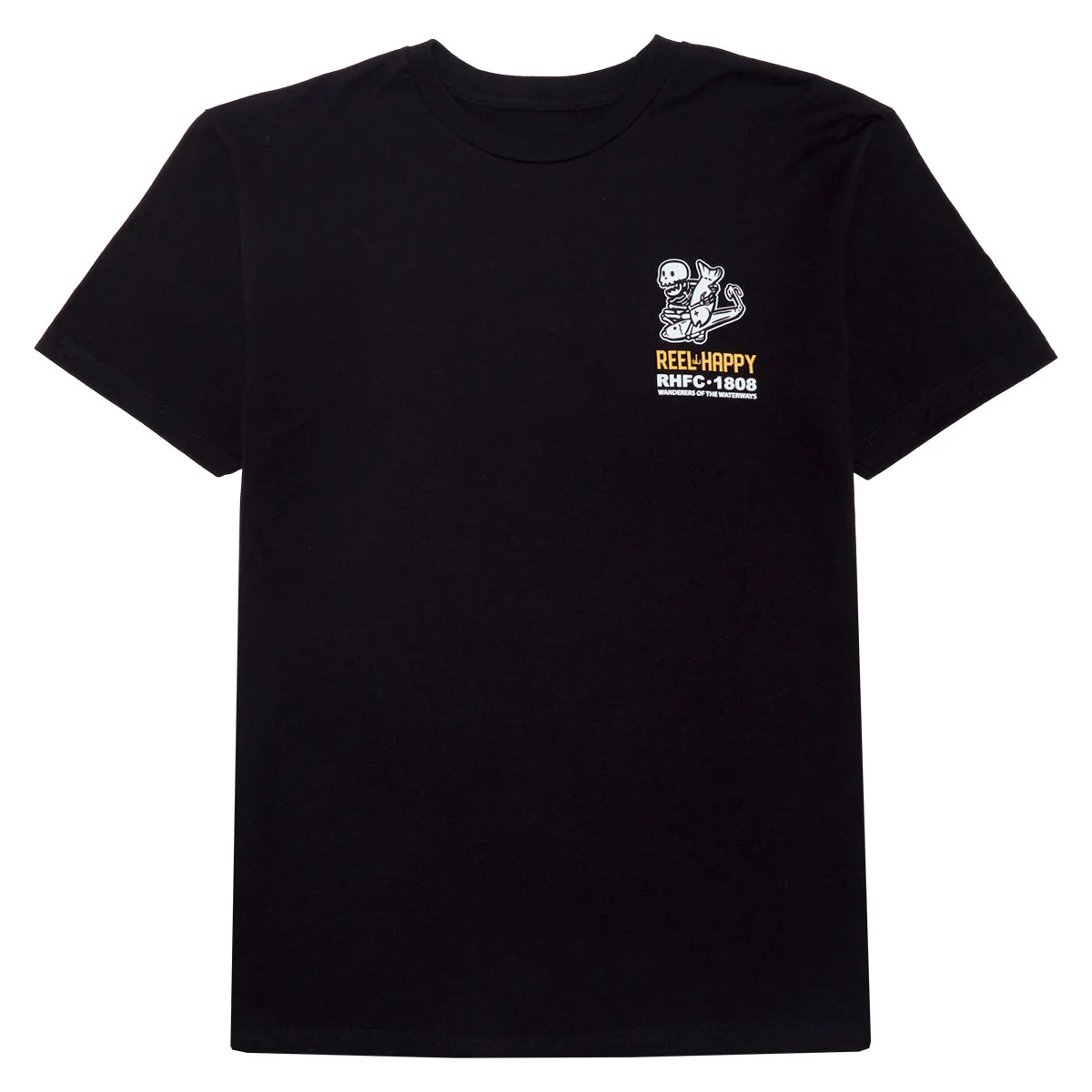 Reel Happy Reaper Revolution T-Shirt - Black - Image 2
