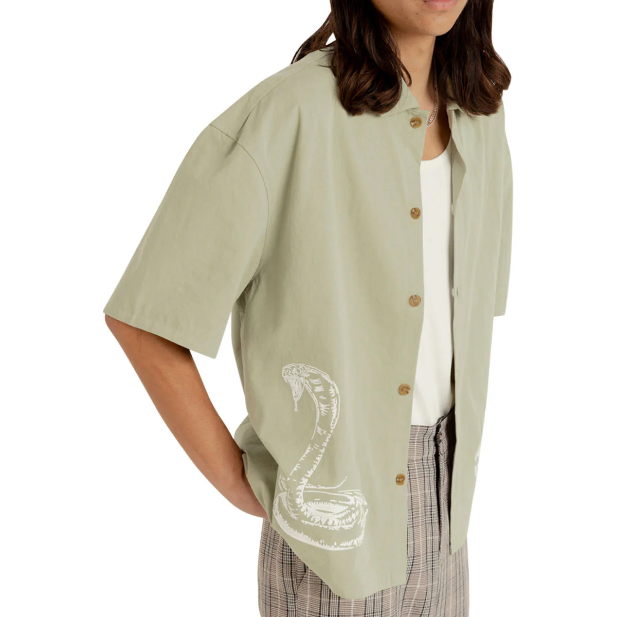 Rhythm Bowlo Shirt - Vintage Green - Image 2