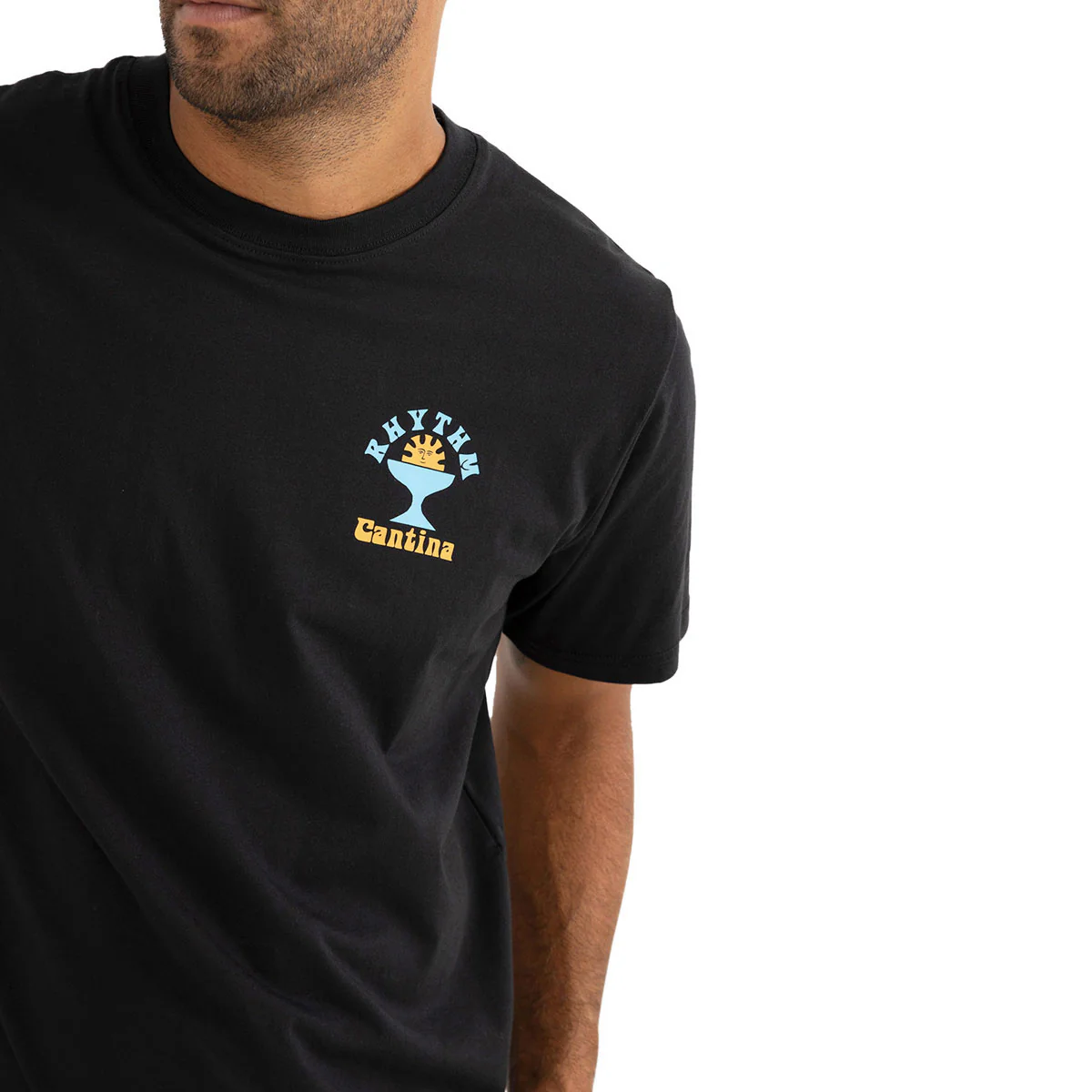 Rhythm Cantina T-Shirt - Vintage Black - Image 5