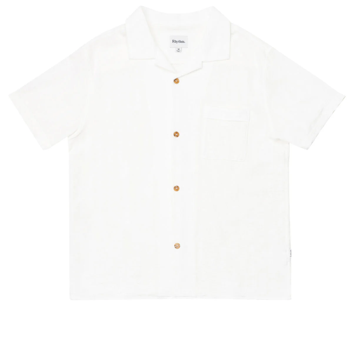 Rhythm Daytona Shirt - White - Image 4