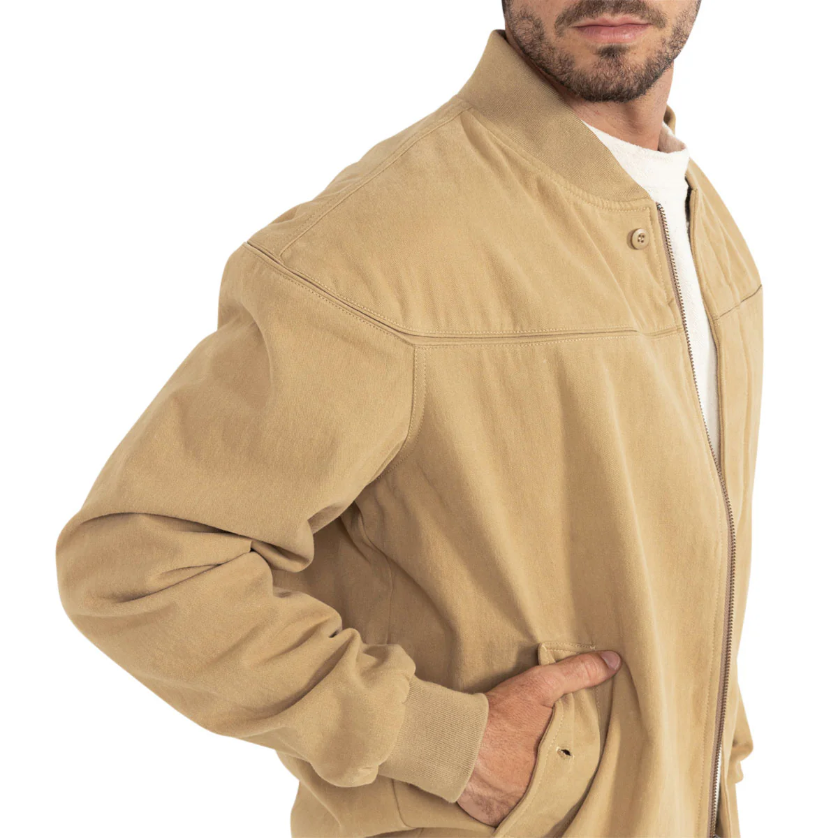 Rhythm Derby Jacket - Oak - Image 3