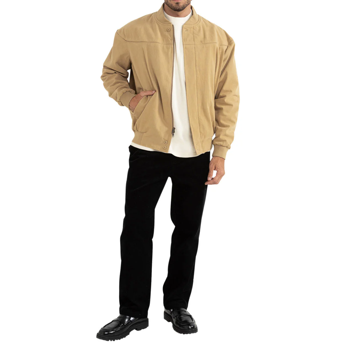 Rhythm Derby Jacket - Oak - Image 4