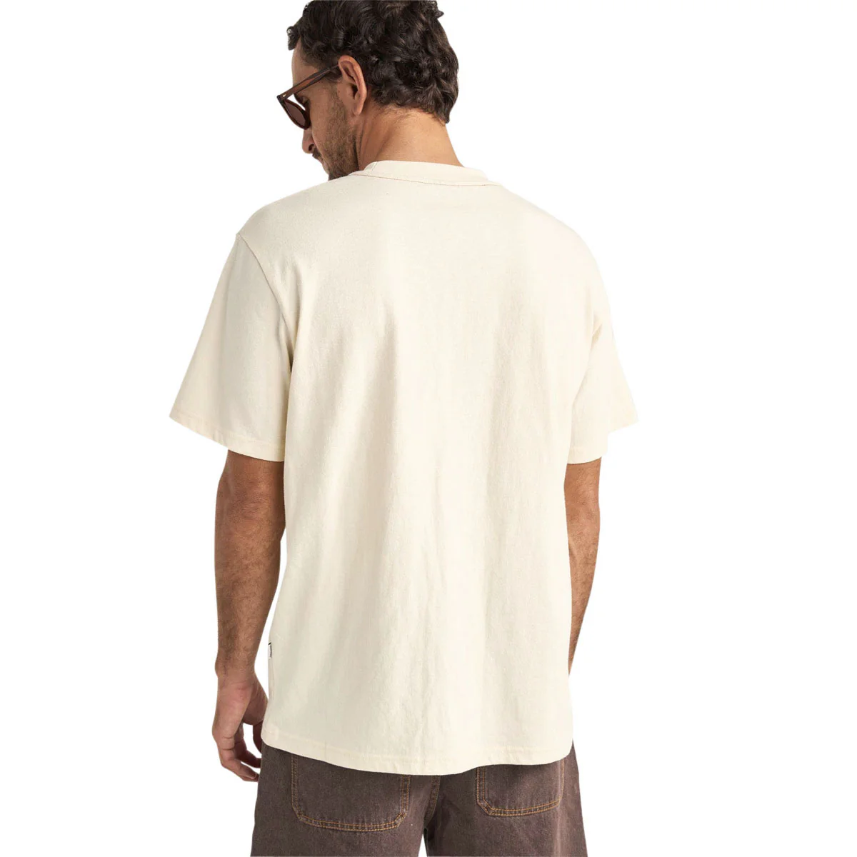 Rhythm Elliptic Printed Vintage T-Shirt - Ecru - Image 4