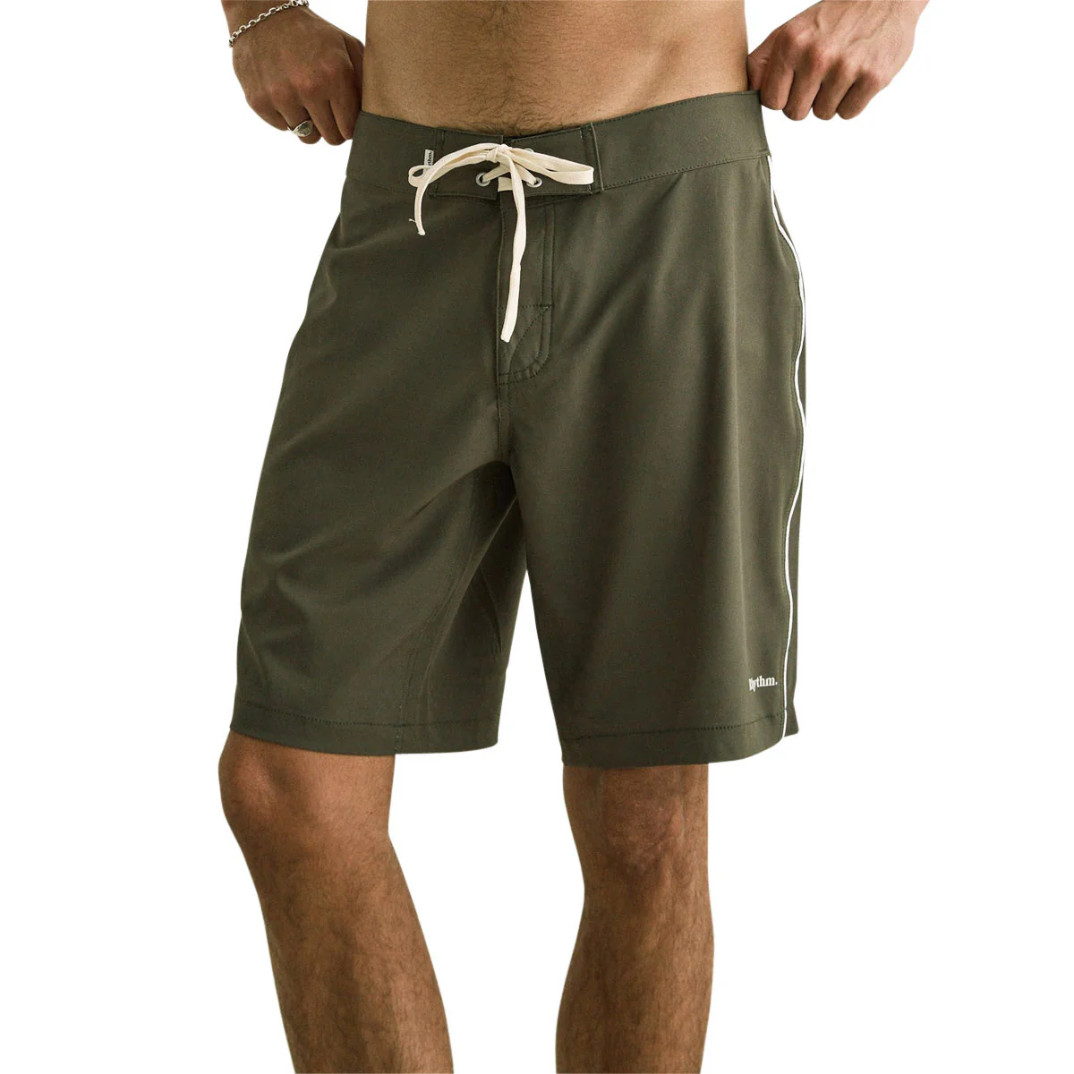 Rhythm Essential Boardshorts - Olive - Image 2