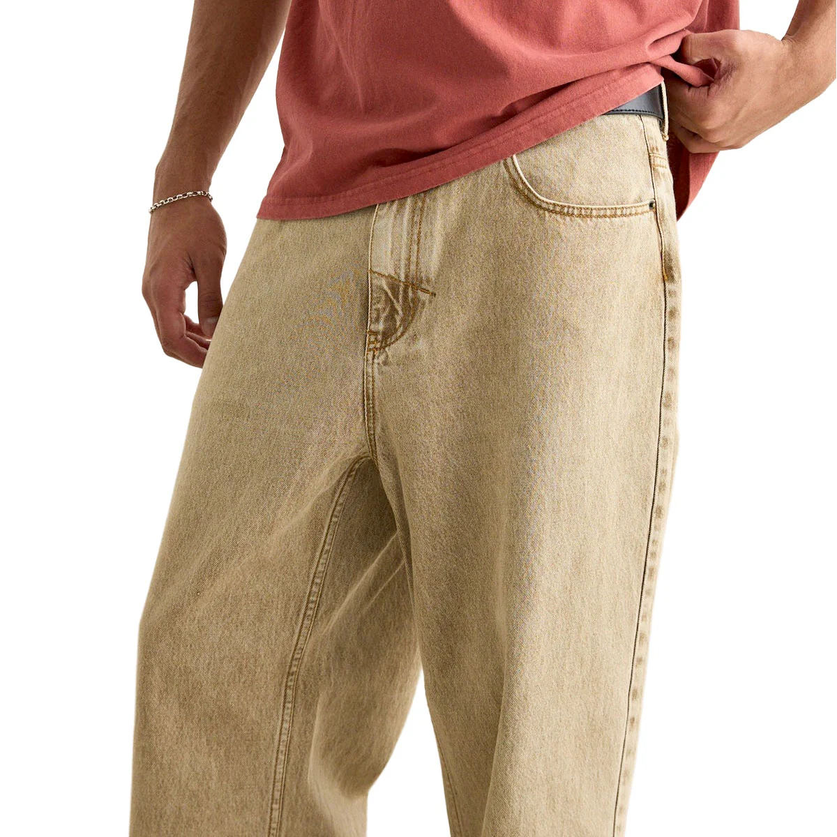 Rhythm Essential Jeans - Sand Wash - Image 2