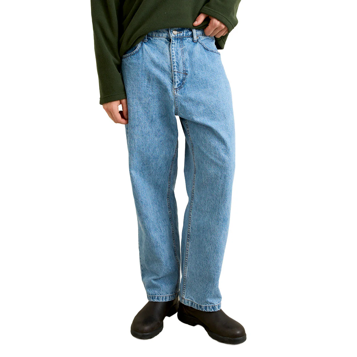 Rhythm Essential Jeans - Worn Indigo II - Image 2
