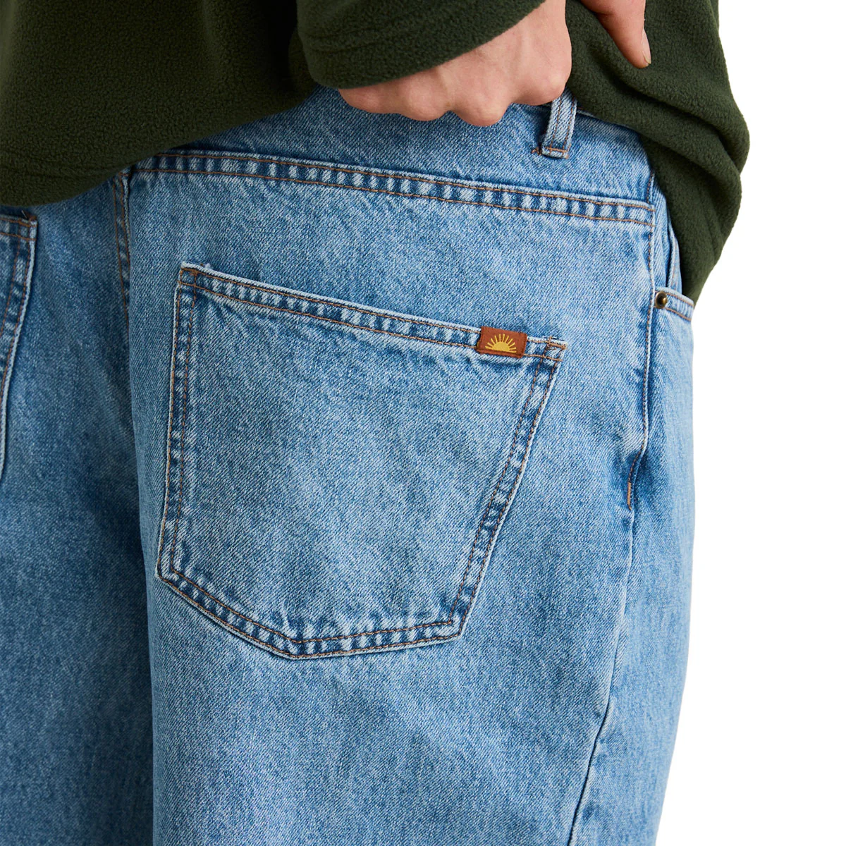 Rhythm Essential Jeans - Worn Indigo II - Image 4