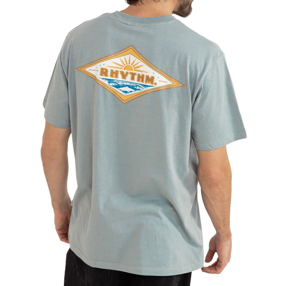Rhythm Frame T-Shirt - Seafoam - Image 4