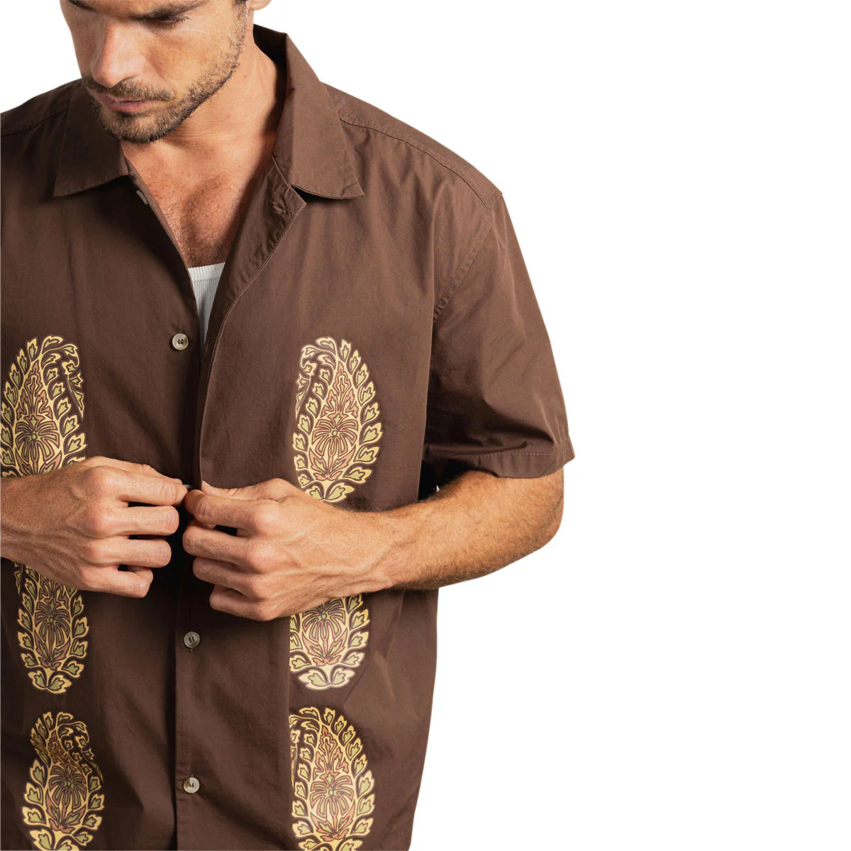 Rhythm Mirissa Relaxed Shirt - Earth - Image 3