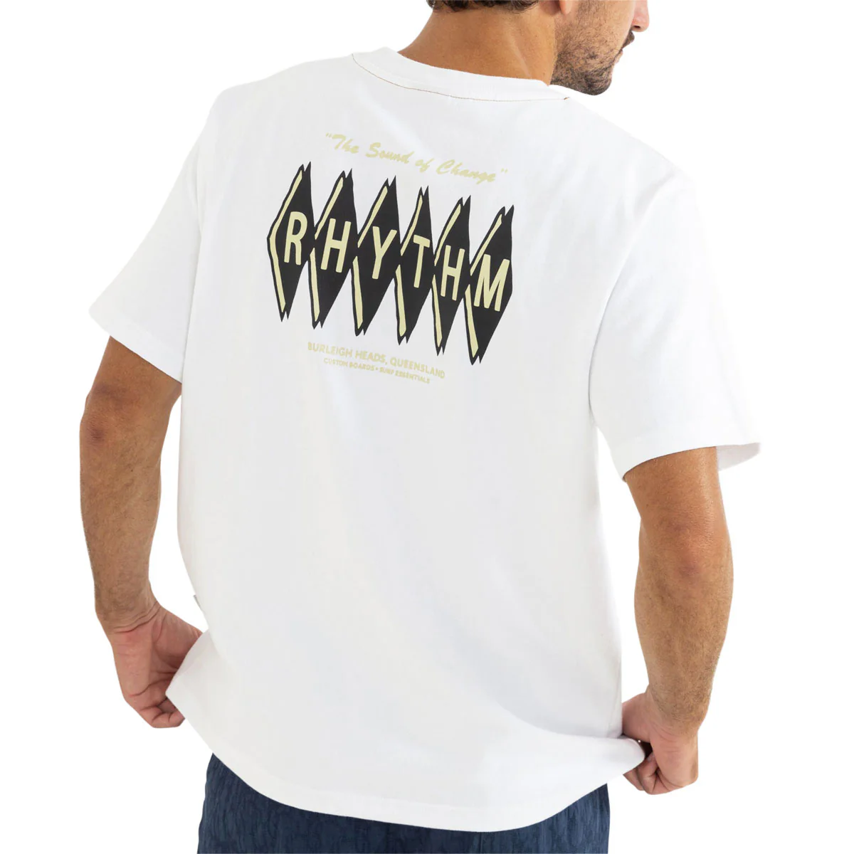 Rhythm Poolroom Vintage T-Shirt - White - Image 4