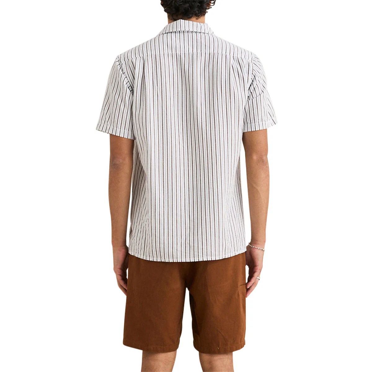 Rhythm Seersucker Stripe Shirt - Cedar - Image 2