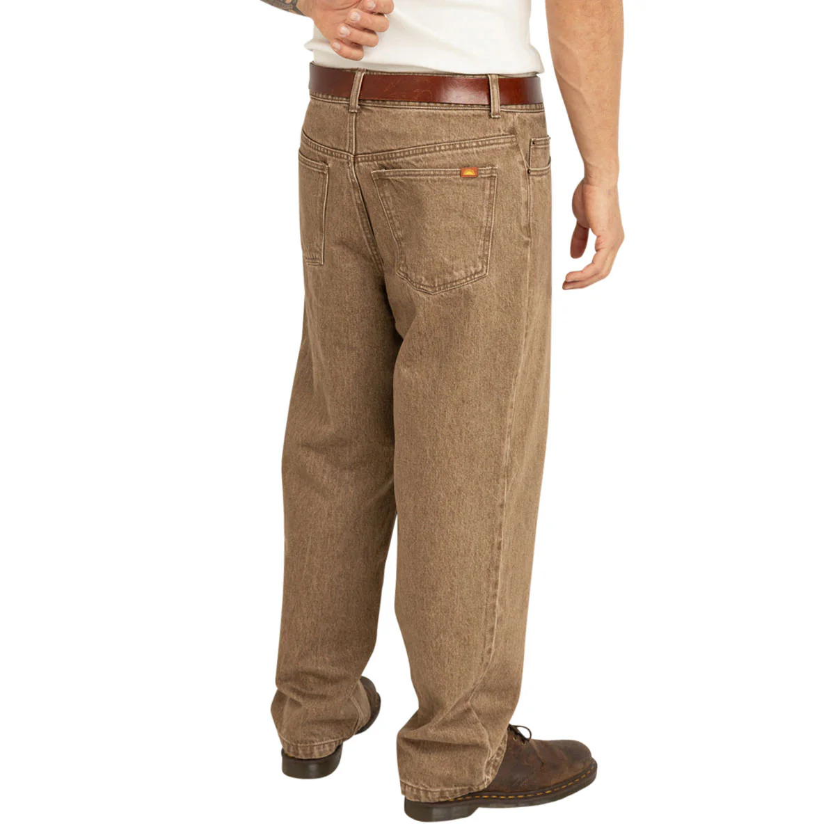 Rhythm Subtle Baggy Jeans - Chai - Image 4