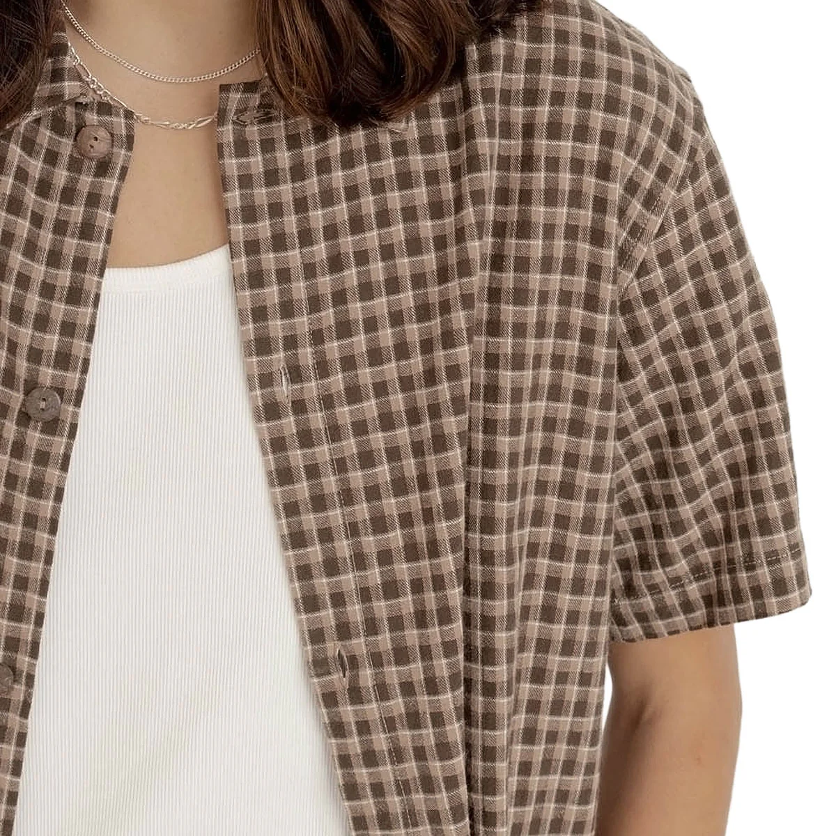 Rhythm Sunday Session Shirt - Brown - Image 3