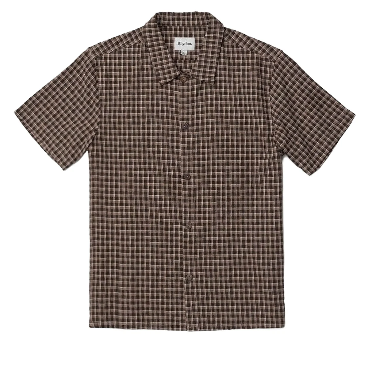 Rhythm Sunday Session Shirt - Brown - Image 4