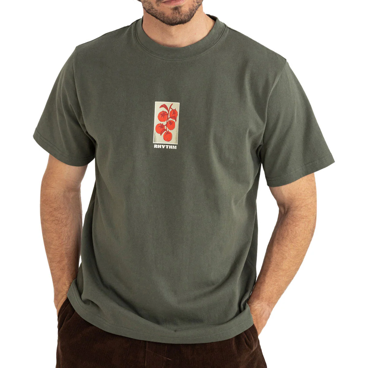 Rhythm Vine Ripened Vintage T-Shirt - Forest - Image 2