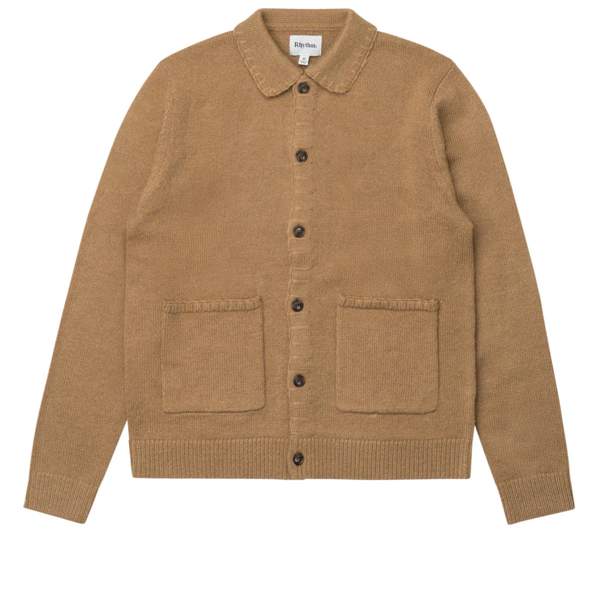 Rhythm Whip Stitch Long Sleeve Shirt - Tobacco - Image 5