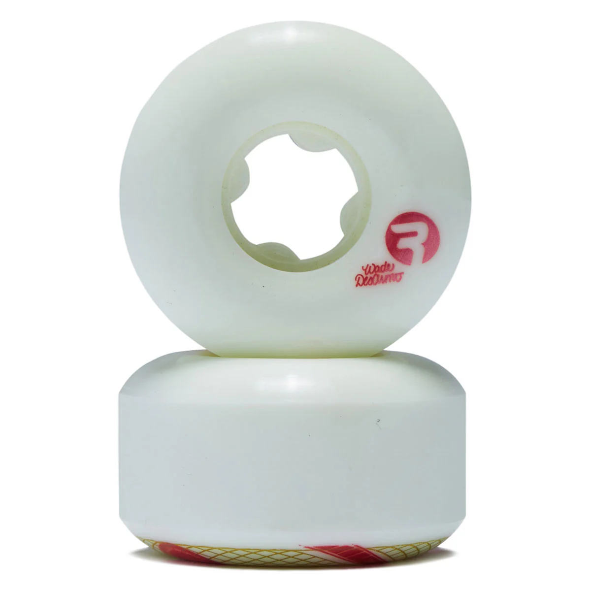 Ricta Desarmo Vortex Naturals Slim 99a Skateboard Wheels - White - 51mm - Image 2