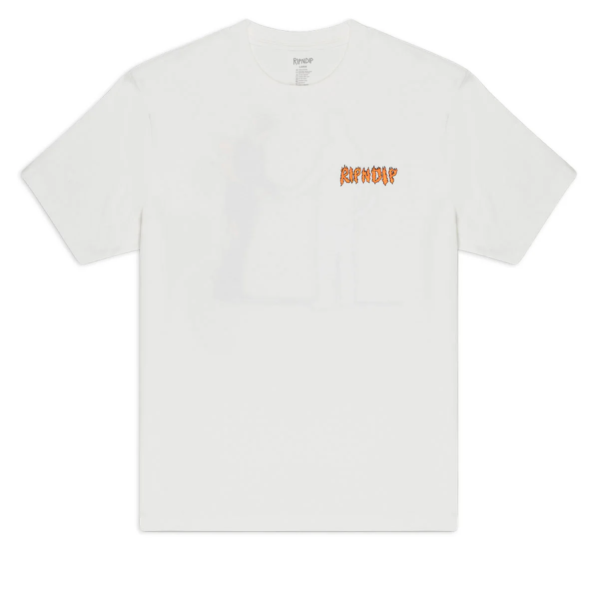 RIPNDIP Burn T-Shirt - Bone - Image 2