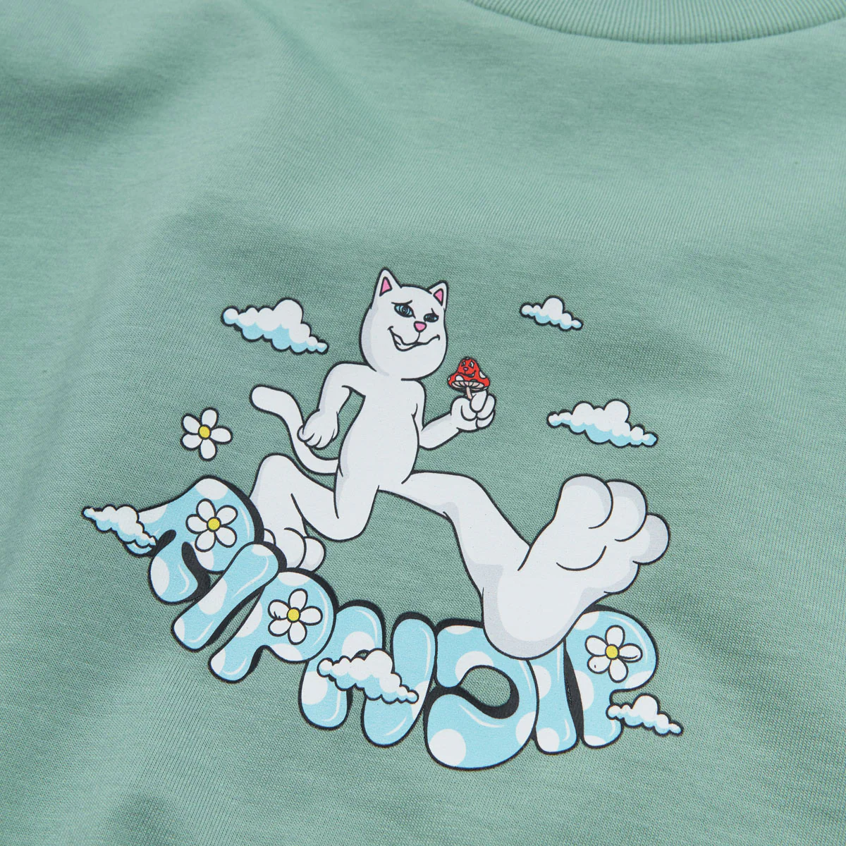 RIPNDIP Heaven To Me T-Shirt - Pine - Image 3