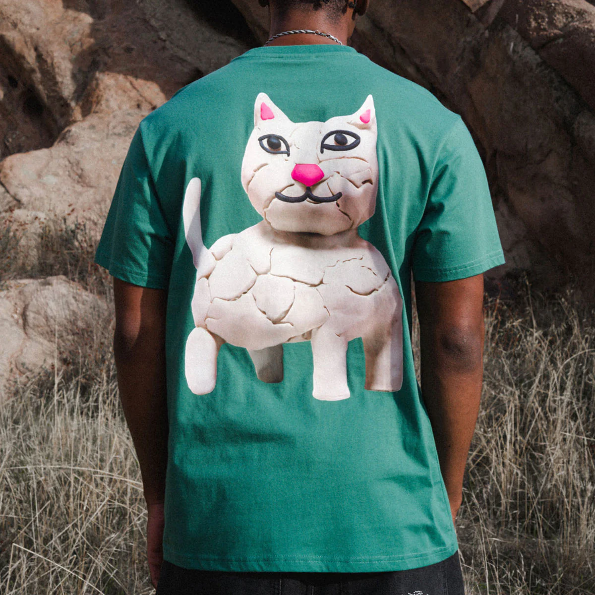 RIPNDIP Nerm Dough T-Shirt - Olive - Image 4