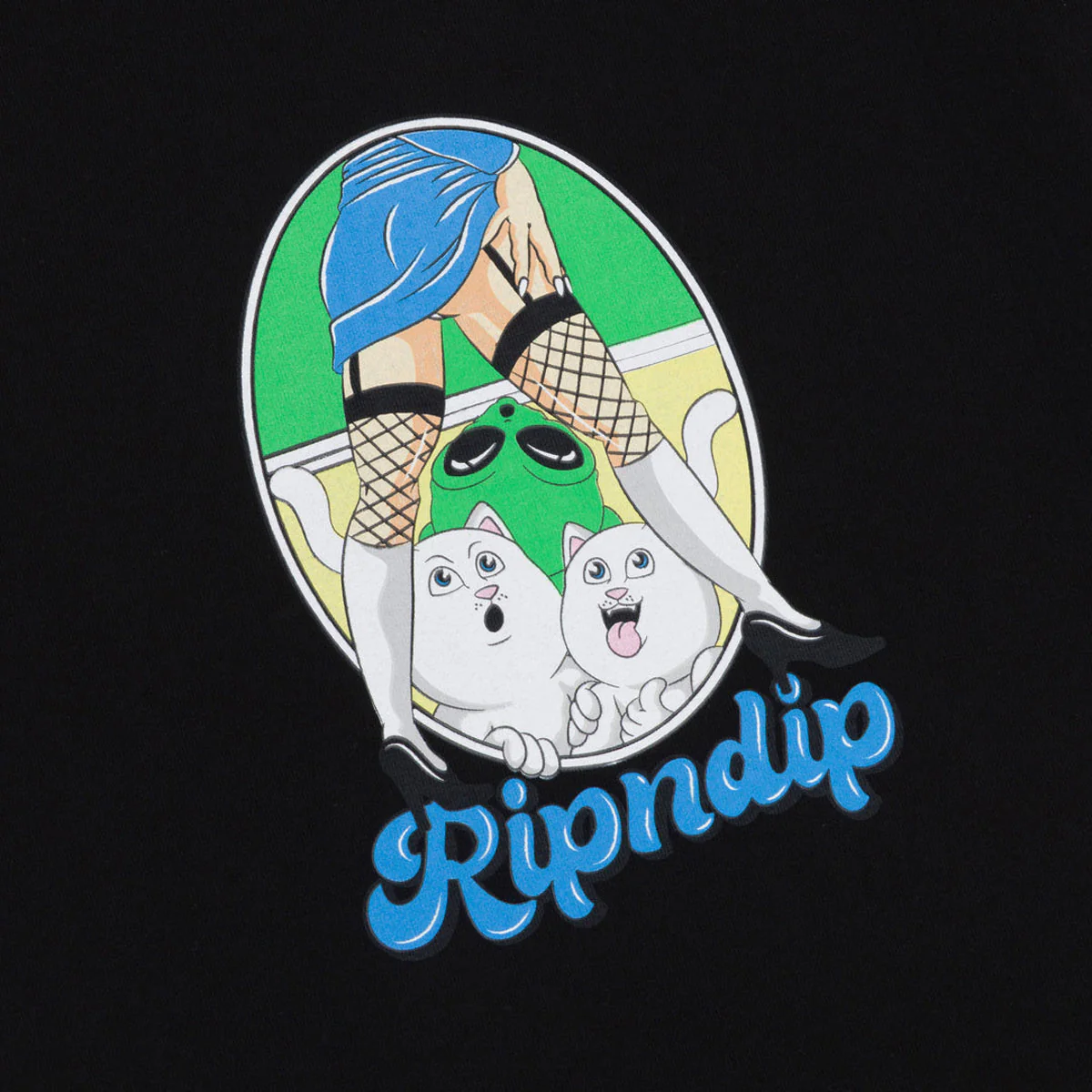 RIPNDIP Nermal Fest T-Shirt - Black - Image 2
