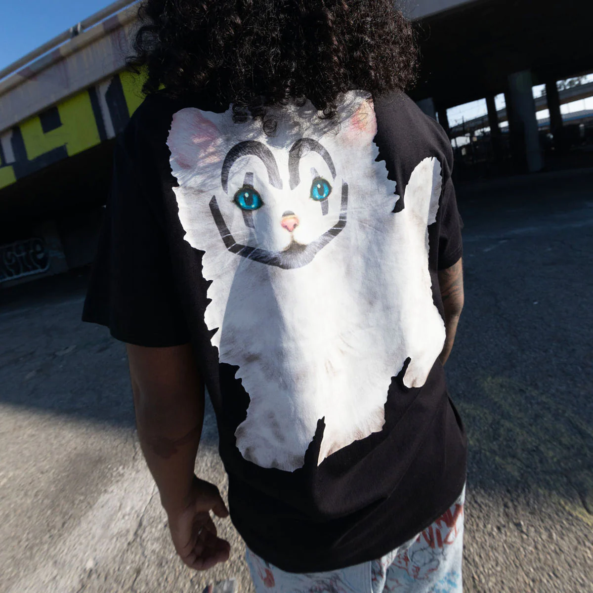 RIPNDIP Pet Me Im Cute T-Shirt - Black - Image 3