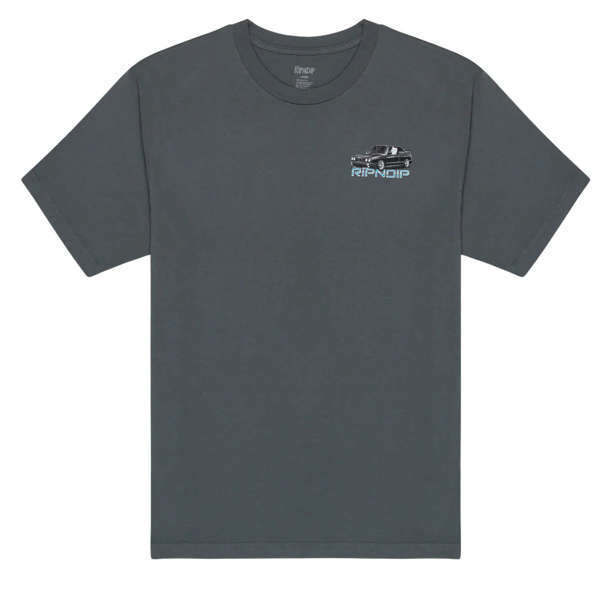 RIPNDIP Vroom Vroom T-Shirt - Charcoal - Image 2