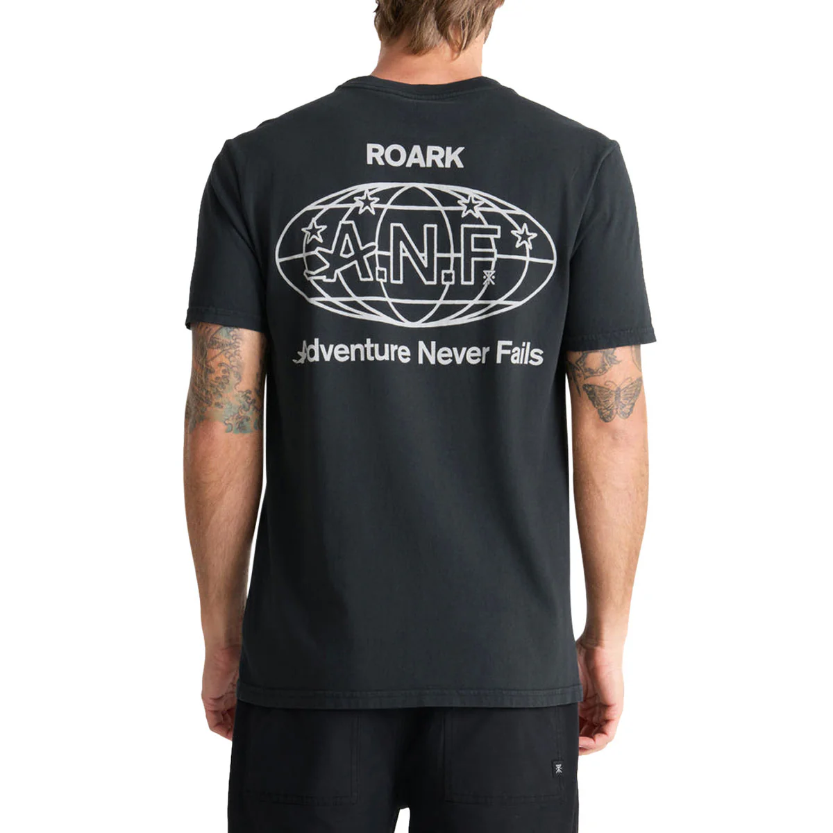 Roark Anf T-Shirt - Black - Image 4