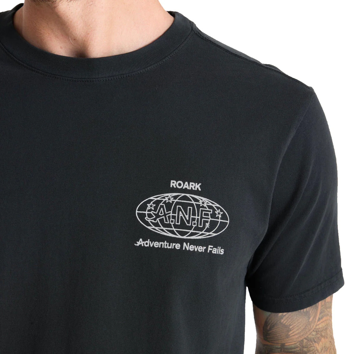 Roark Anf T-Shirt - Black - Image 5