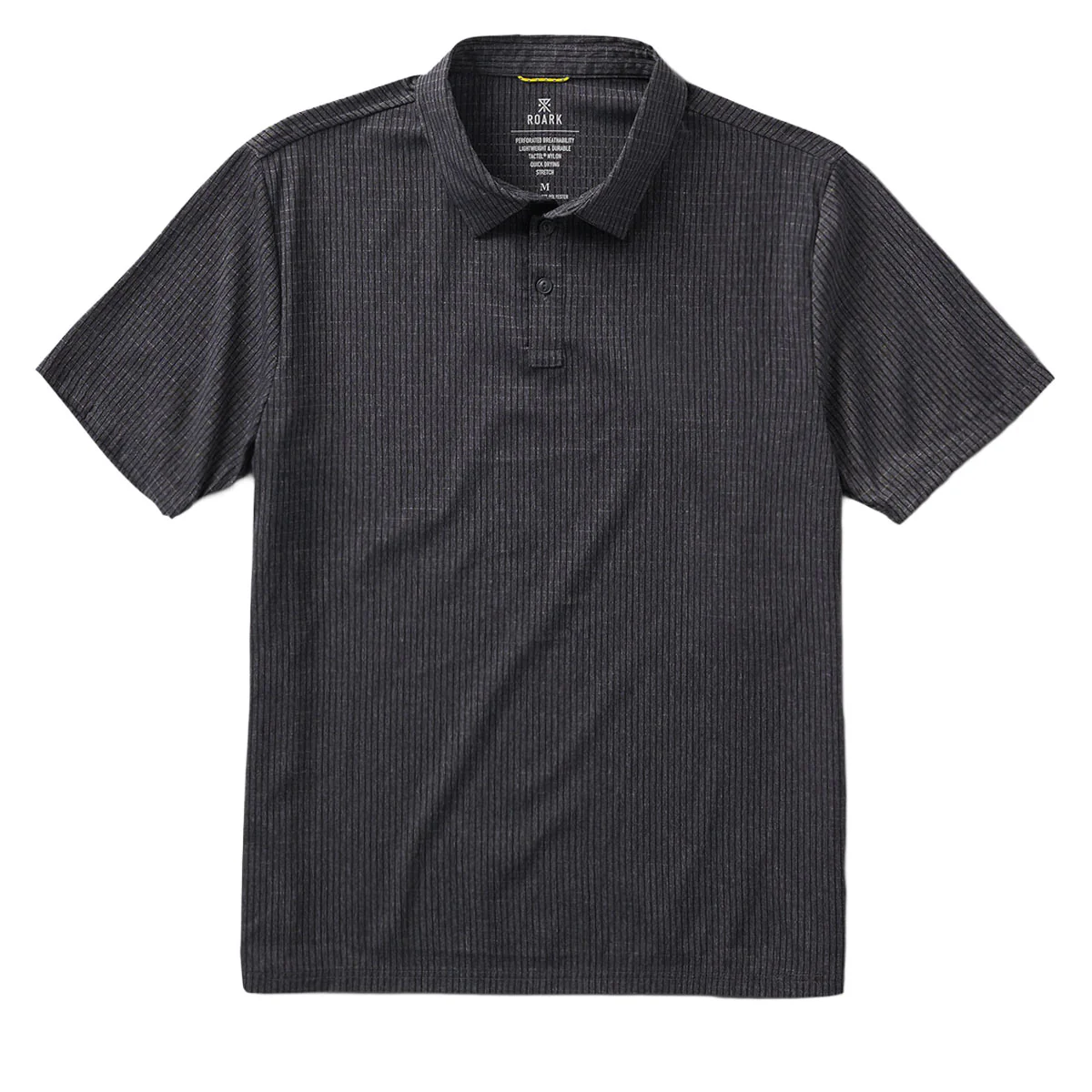 Roark Bless Up Polo Shirt - Black II - Image 3
