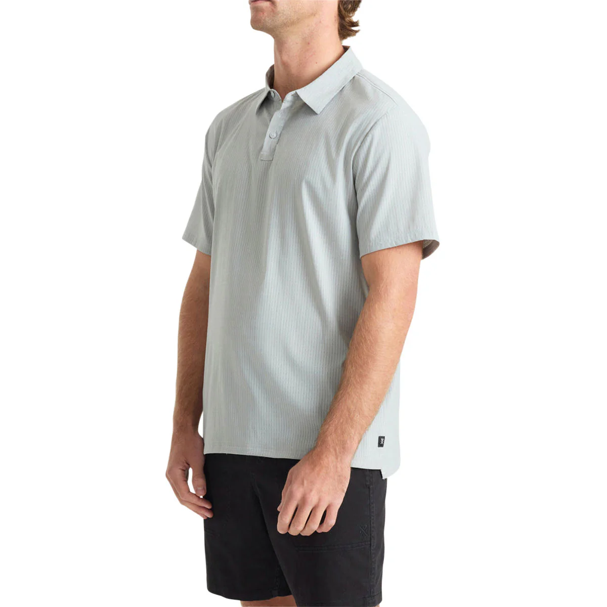 Roark Bless Up Polo Shirt - Grey - Image 4