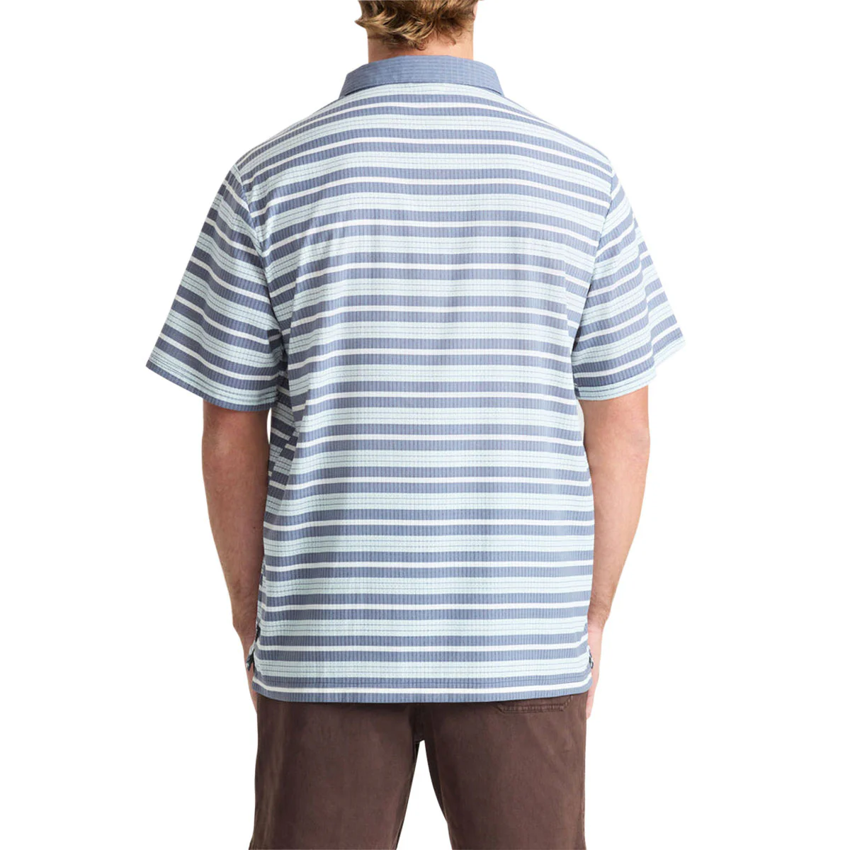 Roark Bless Up Polo Shirt - Neptune - Image 3