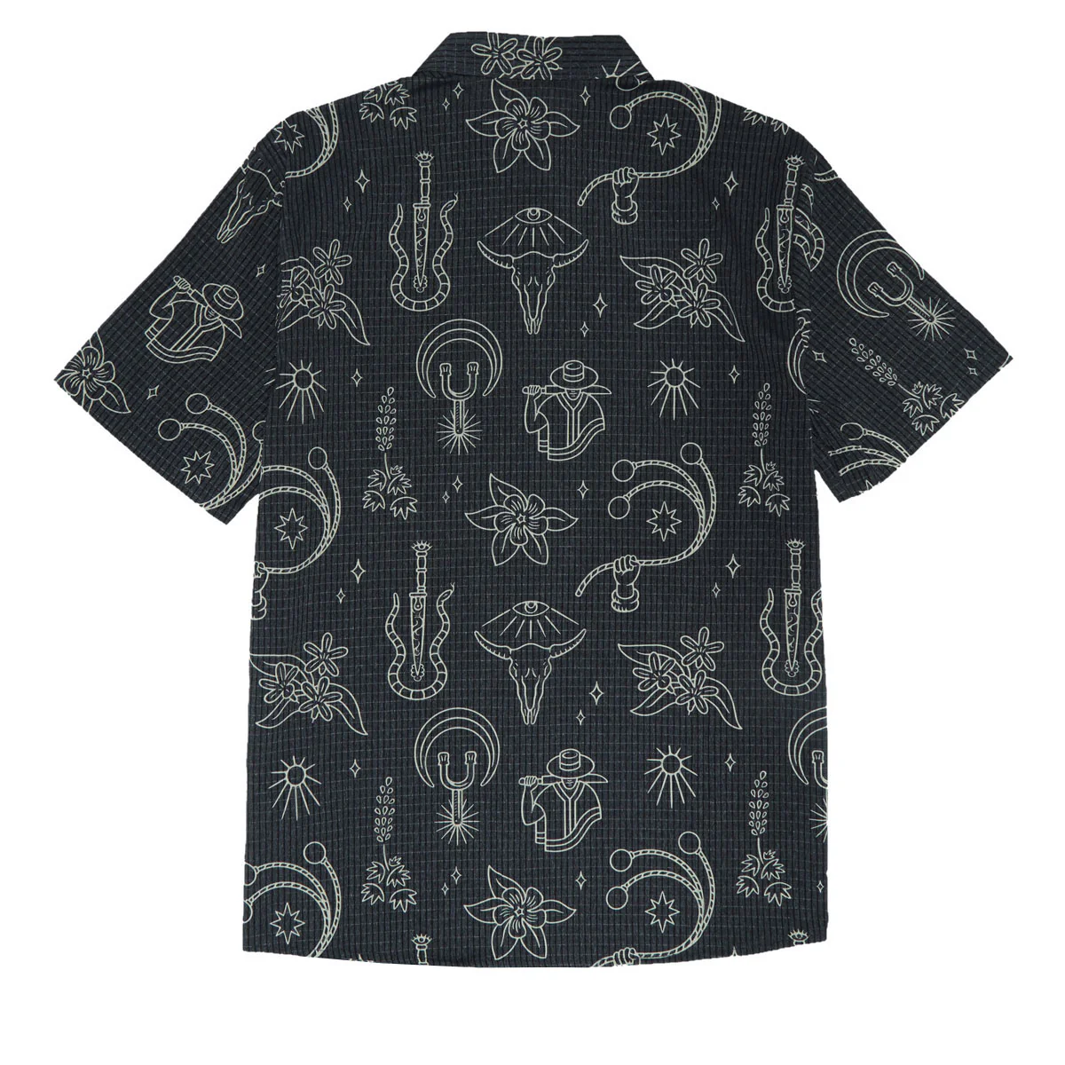 Roark Bless Up Shirt - Black Gaucho - Image 2