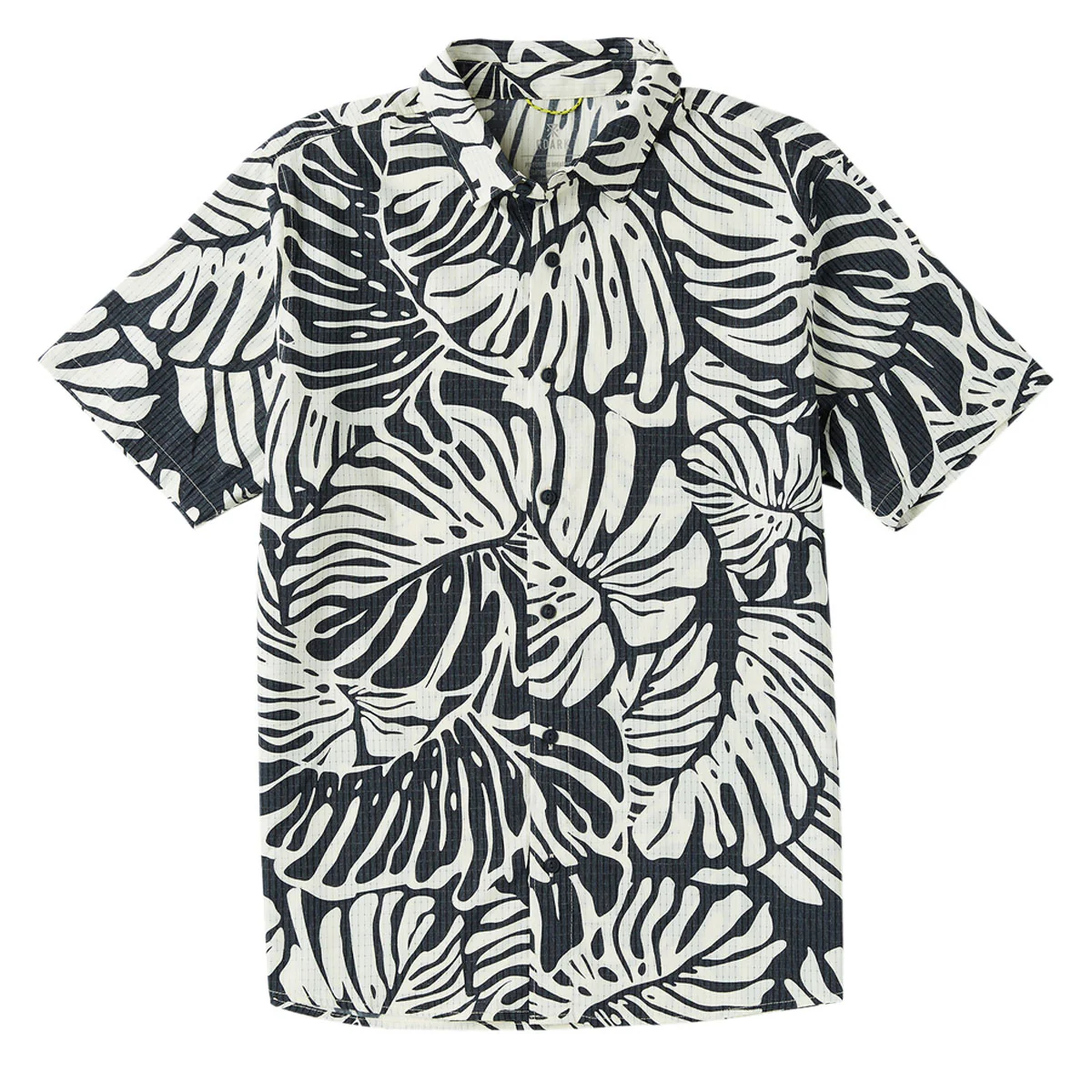 Roark Bless Up Shirt - Black Monstera - Image 4